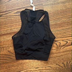 Lululemon Running Crop Top - Black Size 4